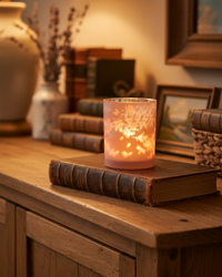 Blush Botanical Friends Glass Candle Holder