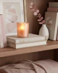 Blush Botanical Friends Glass Candle Holder