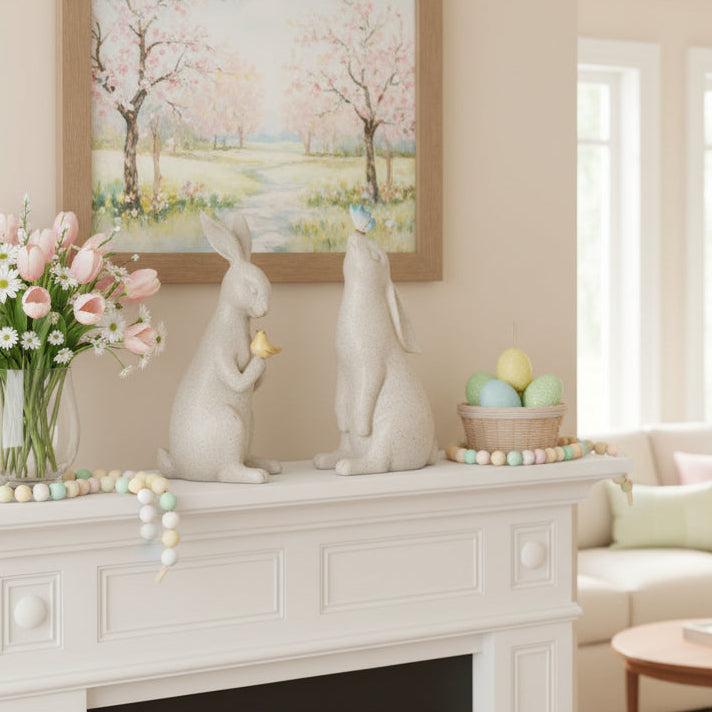 Speckled Spring Rabbit