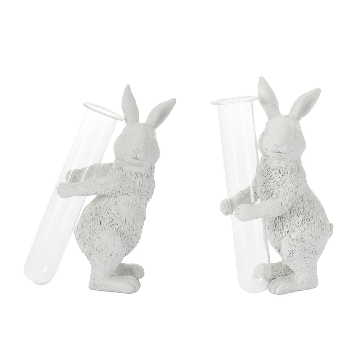 Bud Vase Resin Bunny