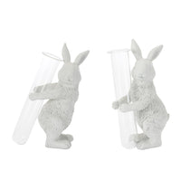 Bud Vase Resin Bunny