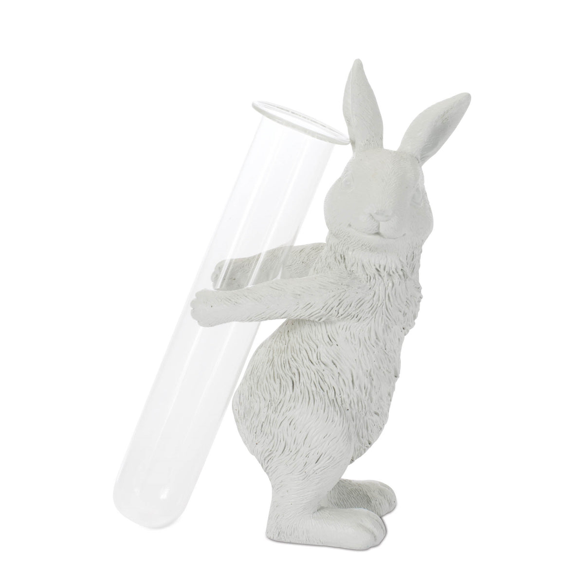 Bud Vase Resin Bunny