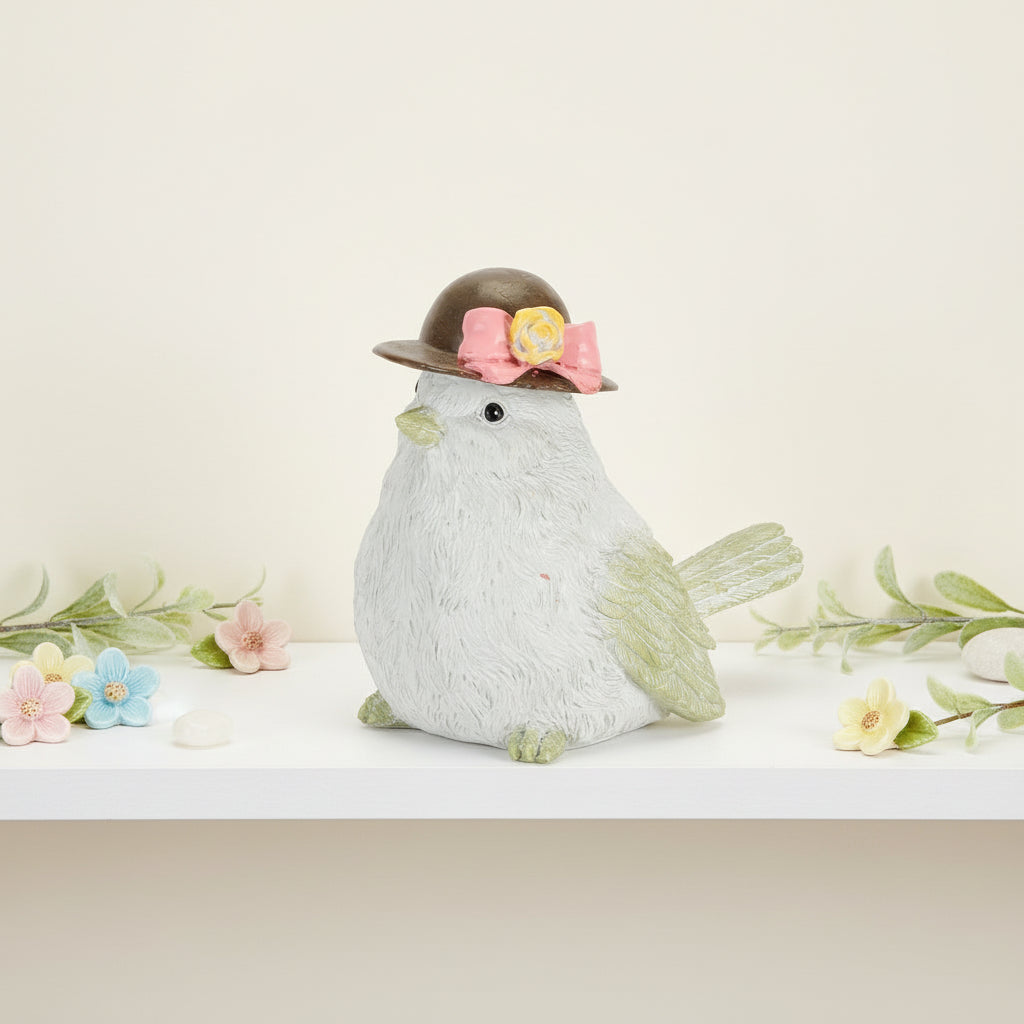Spring Bird With Hat