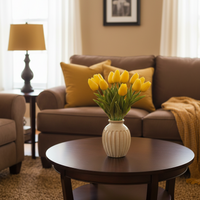 Tulip Real Touch Stem Yellow 10.5”