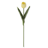 Tulip Real Touch Stem Light Yellow 10.5”