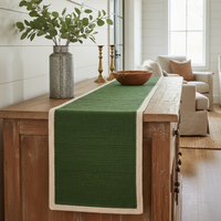 Dune Green Table Runner