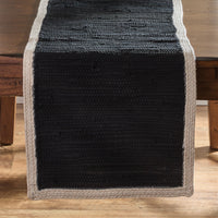 Dune Black Table Runner