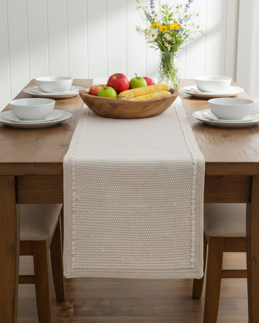 Dune Pebble Table Runner