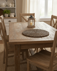 Braided Hyacinth Placemat Brown