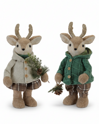 Winter Forest Friend Deer 17.5"