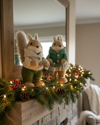 Winter Forest Friend Squirrel 14"