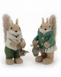 Winter Forest Friend Squirrel 14"