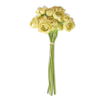 Mini Yellow Ranunculus Bundle 11"