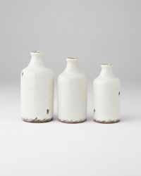 Aged White Ceramic Jug