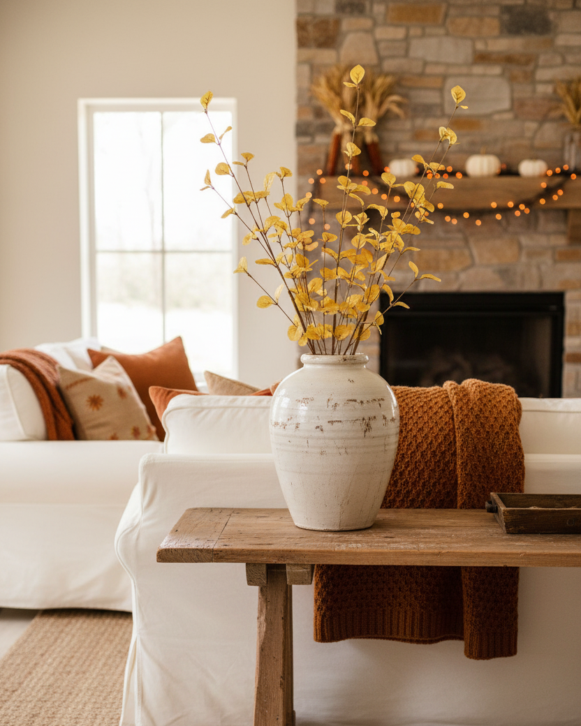 Light Yellow Eucalyptus Greenery Collection