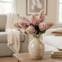 Pink Cone Hydrangea Stem 38.5"