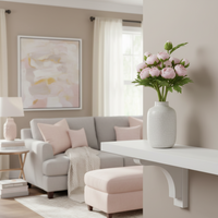 Ranunculus Real Touch Pink Bundle of 9