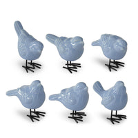 Porcelain Mini Bird Blue
