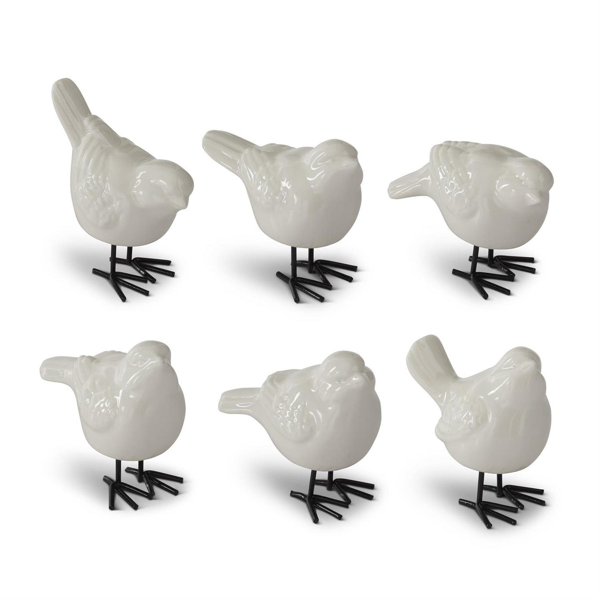 Porcelain Mini Bird White