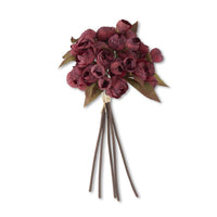 Mini Fushsia Ranunculus Bud Bundle 10.5"
