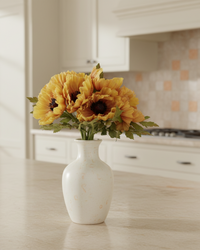 Light Orange Real Touch Poppy Bundle of 6