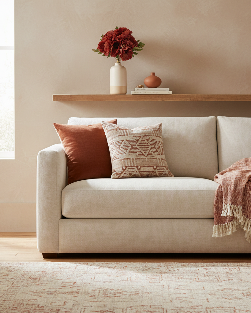 Orange Real Touch Poppy Bundle of 6