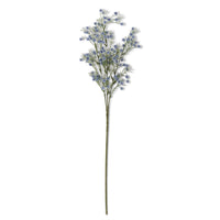 Blue Baby's Breath and White Berry Spray 26"