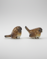 Brown Bird Pot Hanger 1.75"H