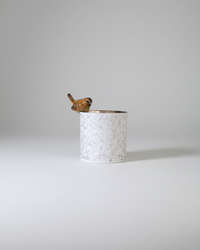 Brown Bird Pot Hanger 1.75"H