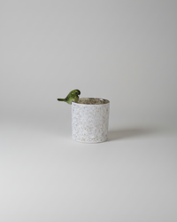 Green Bird Pot Hanger 1.75"H