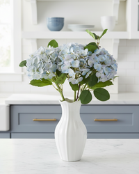 Blue Hydrangea Real Touch Bundle 12"