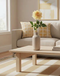 Yellow Real Touch Dahlia Stem 29"