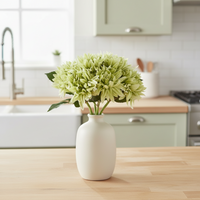 Green Real Touch Dahlia Bundle of 6