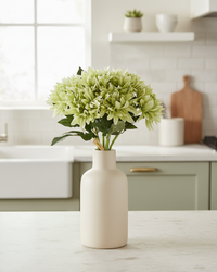 Green Real Touch Dahlia Bundle of 6