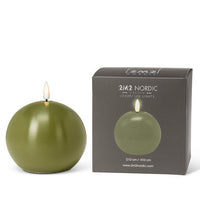 Luxlite Green Ball LED Candle