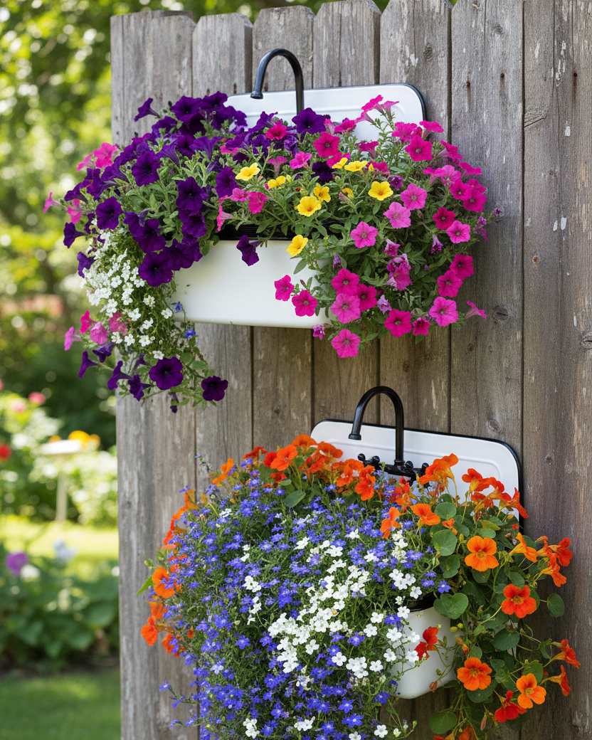 Metal Antique Sink Planter