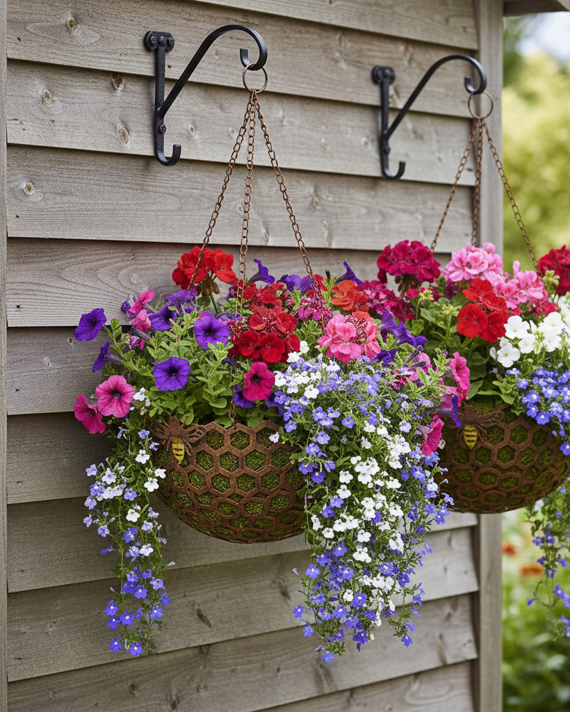 Honeycomb Hanging Planter *Buy 1 Get 1 Free*