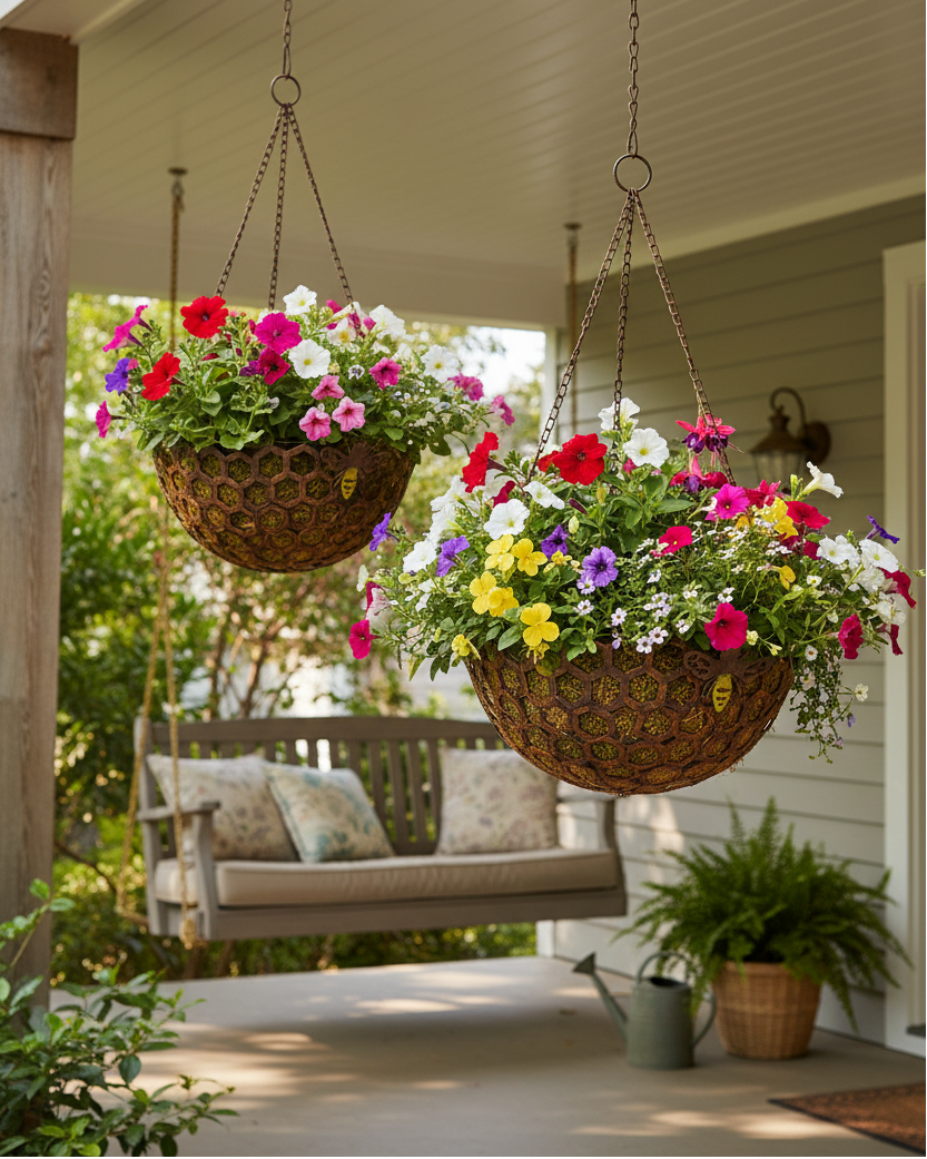 Honeycomb Hanging Planter *Buy 1 Get 1 Free*