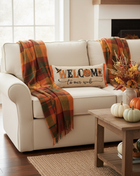 Welcome To Our Web Pillow