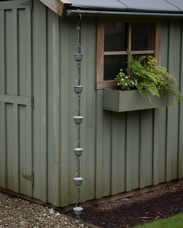 Bucket Rain Chain