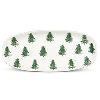 Fir Tree Oval Platter