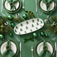 Fir Tree Oval Platter