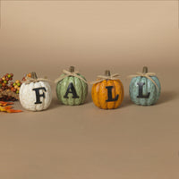 Harvest Resin Fall Pumpkin Set