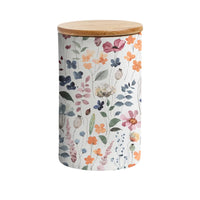 Watercolour Garden Canister Set of 3