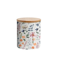 Watercolour Garden Canister Set of 3