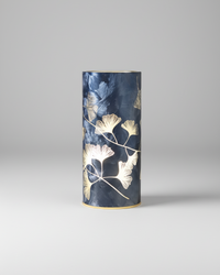 Lighted Leaf Design Glass LED Luminary