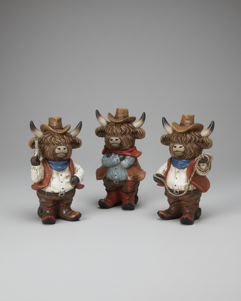 Highland Cow Cowboy
