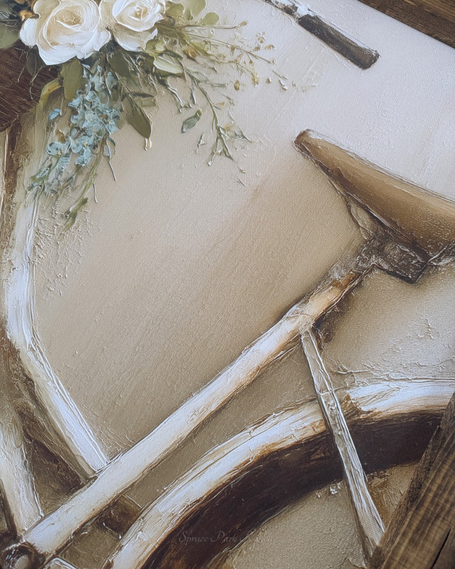 Pedals and Petals Canvas Print