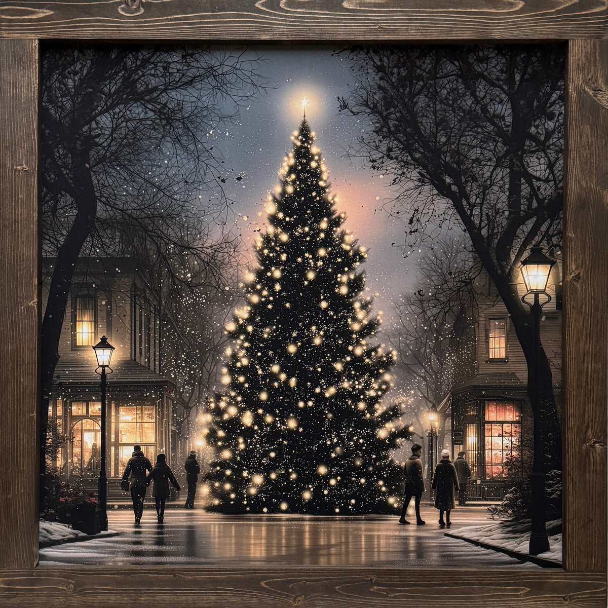The Town Tree Canvas Print Exclusive