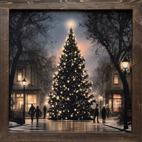 The Town Tree Canvas Print Exclusive